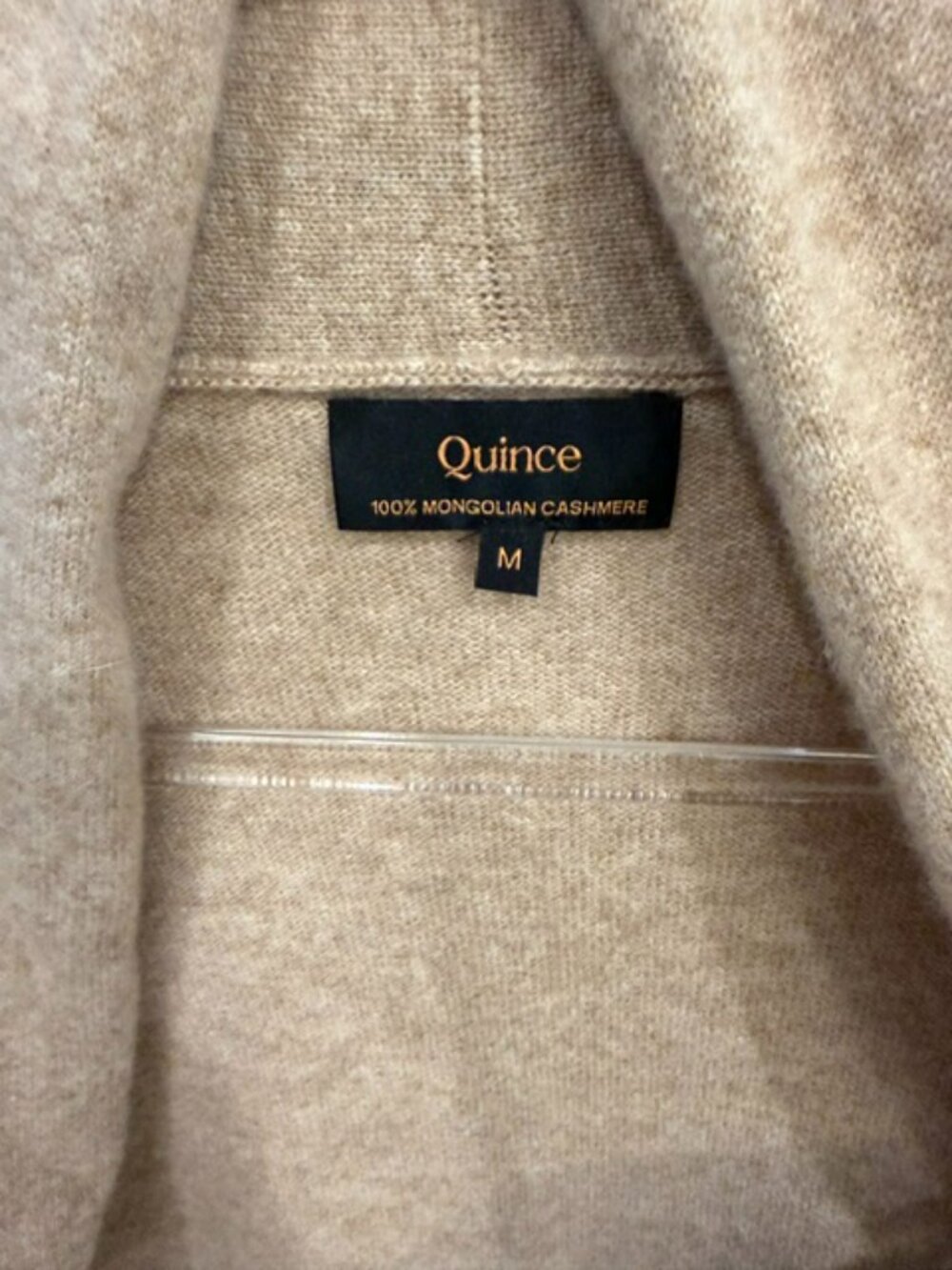 Quince Mongolian Cashmere Duster Cardigan Sweater - Picture 3 of 7